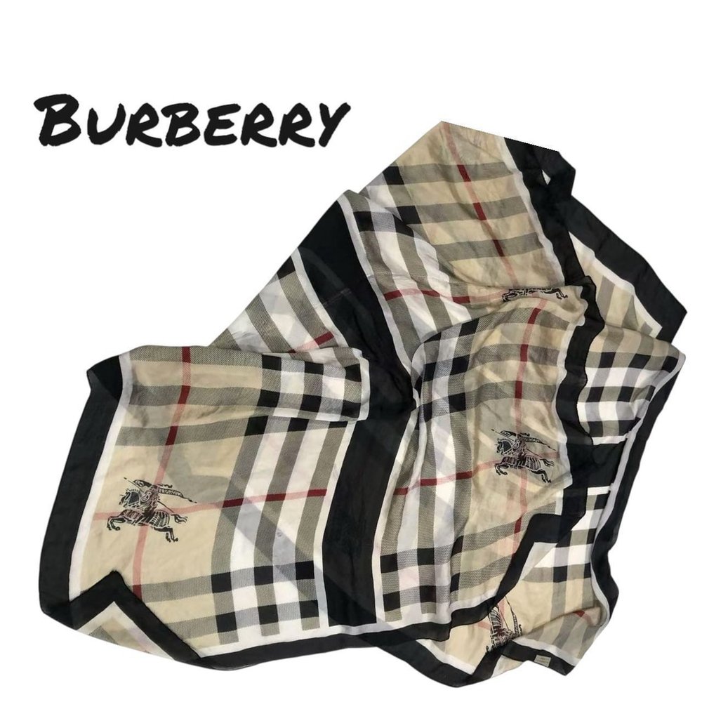 Burberry - Vintage Prorsum Silk Scarf Shawl Wrap